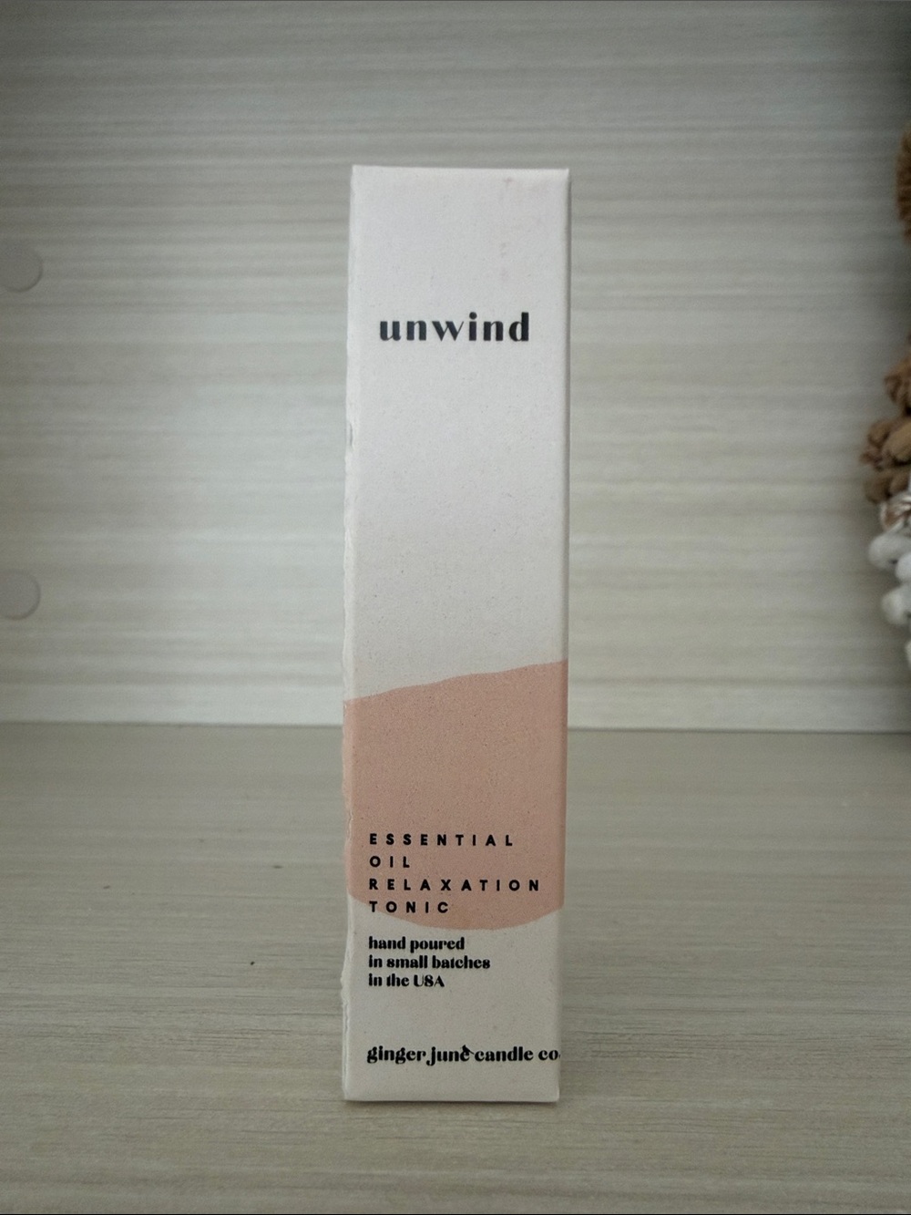 unwind Essential Oil Relaxation Tonic — Pink